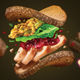 Illustration for article titled How to construct a superb Thanksgiving leftover sandwichem/em